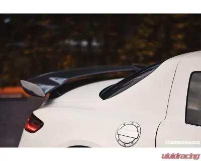 Carbonado 6X6MTPCF BKSS Style Trunk Spoiler Mercedes Benz W197 SLS AMG 2010-2015 - 6X6MTCF8515BK.TS