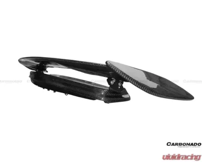 Carbonado 6X6MTPCF BKSS Style Trunk Spoiler Mercedes Benz W197 SLS AMG 2010-2015 - 6X6MTCF8515BK.TS