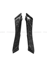 Carbonado CFRP RBY2 Style Front Bumper Canards - 2pc Scion | Toyota | Subaru 2012-2020                                     - CF8876RBY-2.FB-CRD - Image 2