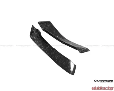Carbonado CFRP RBY2 Style Front Bumper Canards - 2pc Scion | Toyota | Subaru 2012-2020 - CF8876RBY-2.FB-CRD
