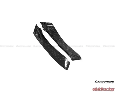 Carbonado CFRP RBY2 Style Front Bumper Canards - 2pc Scion | Toyota | Subaru 2012-2020 - CF8876RBY-2.FB-CRD