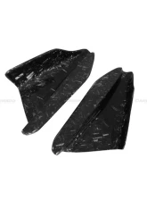 Carbonado CFRP RBY2 Style Rear Bumper Canards - 2pc Scion | Toyota | Subaru 2012-2020                                     - CF8876RBY-2.RB-CRD - Image 4