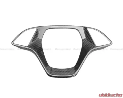 Carbonado DryCF Dry interior Steering Wheel Cover Trim Chevrolet Corvette C7 Z06 Grandsport 2013-2019 - CF8993OEM-INTR-10