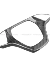Carbonado DryCF Dry interior Steering Wheel Cover Trim Chevrolet Corvette C7 Z06 Grandsport 2013-2019                                     - CF8993OEM-INTR-10 - Image 2
