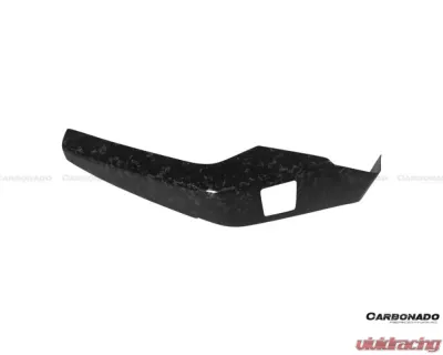 Carbonado DryCF Dry Interior Driver Window Switch Side Armrest Trim Chevrolet Corvette C7 Z06 Grandsport 2013-2019 - CF8993OEM-INTR-12L