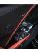Carbonado DryCF Dry Interior Driver Window Switch Side Armrest Trim Chevrolet Corvette C7 Z06 Grandsport 2013-2019                                     - CF8993OEM-INTR-12L - Image 7