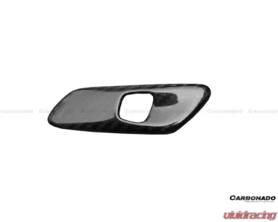 Carbonado DryCF Dry Interior Door Handle Molding Cover Trims Chevrolet Corvette C7 Z06 Grandsport 2013-2019 - CF8993OEM-INTR-2R