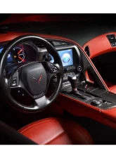Carbonado DryCF Dry Cup Holder Cover Panel Trim Chevrolet Corvette C7 Z06 Grandsport 2013-2019                                     - CF8993OEM-INTR-4 - Image 12