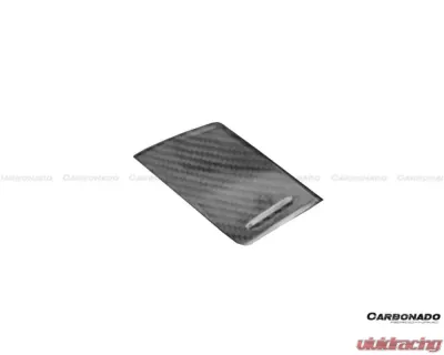 Carbonado DryCF Dry Cup Holder Cover Panel Trim Chevrolet Corvette C7 Z06 Grandsport 2013-2019 - CF8993OEM-INTR-4