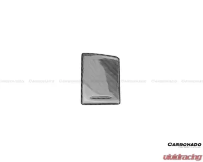 Carbonado DryCF Dry Cup Holder Cover Panel Trim Chevrolet Corvette C7 Z06 Grandsport 2013-2019 - CF8993OEM-INTR-4