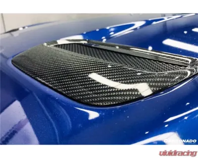 Carbonado CFRP OEM Style Hood Vents Ford Mustang 2018-2022 - CF8995OE-HV