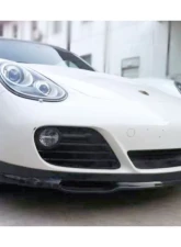 Carbonado Carbon Fiber Reinforced Plastic Front Lip for Porsche Cayman 987 2009-2012                                     - CF9314EM.L - Image 6