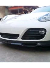 Carbonado Carbon Fiber Reinforced Plastic Front Lip for Porsche Cayman 987 2009-2012                                     - CF9314EM.L - Image 2