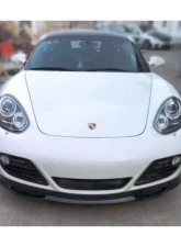 Carbonado Carbon Fiber Reinforced Plastic Front Lip for Porsche Cayman 987 2009-2012                                     - CF9314EM.L - Image 3