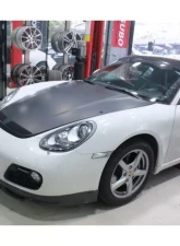 Carbonado Carbon Fiber Reinforced Plastic Front Lip for Porsche Cayman 987 2009-2012                                     - CF9314EM.L - Image 6