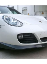 Carbonado CFRP TEK Style Front Lip for Porsche Cayman 987 (2009-2012)                                     - CF9314TEK.L - Image 3