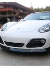 Carbonado CFRP TEK Style Front Lip for Porsche Cayman 987 (2009-2012)                                     - CF9314TEK.L - Image 3