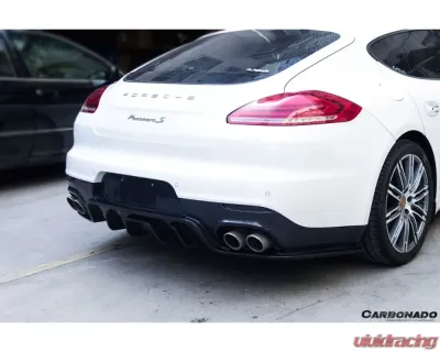 Carbonado CFRP BS-Sport Style Rear Diffuser Porsche Panamera 970.2 2013-2016 - CF9319BS-RL