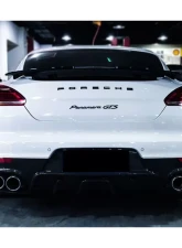 Carbonado CFRP BS-Sport Style Rear Diffuser Porsche Panamera 970.2 2013-2016                                     - CF9319BS-RL - Image 5