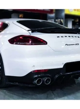 Carbonado CFRP BS-Sport Style Rear Diffuser Porsche Panamera 970.2 2013-2016                                     - CF9319BS-RL - Image 6
