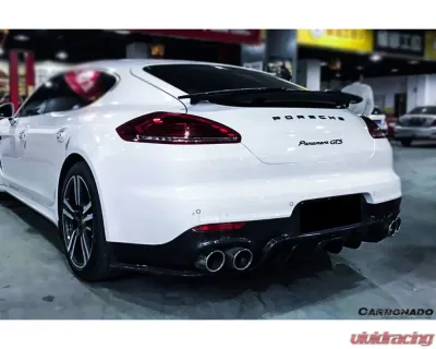 Carbonado CFRP BS-Sport Style Rear Diffuser Porsche Panamera 970.2 2013-2016 - CF9319BS-RL