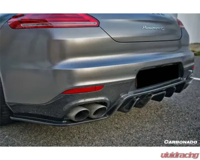 Carbonado CFRP BS-Sport Style Rear Diffuser Porsche Panamera 970.2 2013-2016 - CF9319BS-RL