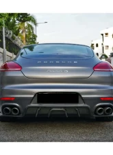 Carbonado CFRP BS-Sport Style Rear Diffuser Porsche Panamera 970.2 2013-2016                                     - CF9319BS-RL - Image 9