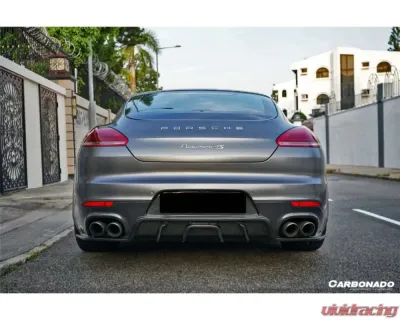 Carbonado CFRP BS-Sport Style Rear Diffuser Porsche Panamera 970.2 2013-2016 - CF9319BS-RL