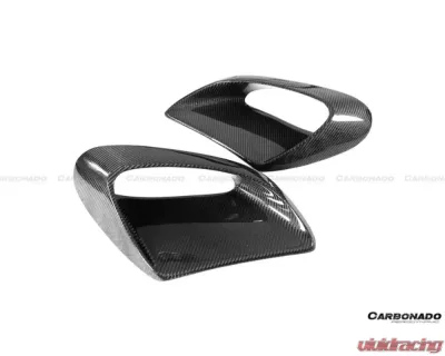 Carbonado CFRP GT2RS Style Quarter Panel Side Scoops Porsche 991 Turbo | S 2013-2019 - CF9320GT2-QPS