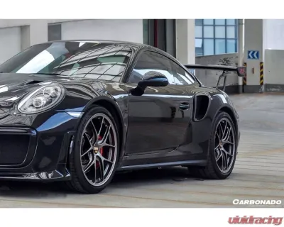 Carbonado CFRP GT2RS Style Quarter Panel Side Scoops Porsche 991 Turbo | S 2013-2019 - CF9320GT2-QPS