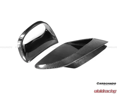 Carbonado CFRP GT2RS Style Quarter Panel Side Scoops Porsche 991 Turbo | S 2013-2019 - CF9320GT2-QPS