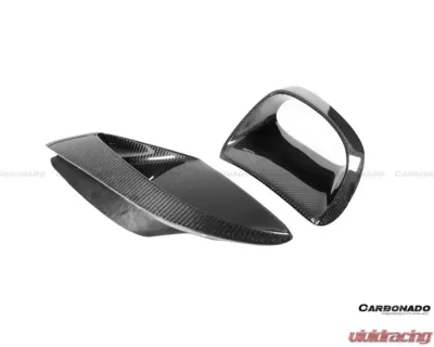 Carbonado CFRP GT2RS Style Quarter Panel Side Scoops Porsche 991 Turbo | S 2013-2019 - CF9320GT2-QPS