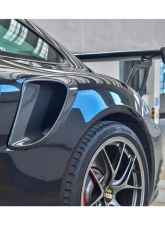 Carbonado CFRP GT2RS Style Quarter Panel Side Scoops Porsche 991 Turbo | S 2013-2019                                     - CF9320GT2-QPS - Image 7