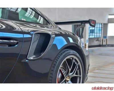 Carbonado CFRP GT2RS Style Quarter Panel Side Scoops Porsche 991 Turbo | S 2013-2019 - CF9320GT2-QPS