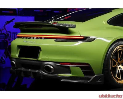 Carbonado FGCF SD-Sport Design Rear Lip Porsche 911 992 2019-2023 - FGCF9327SDOEM-RD