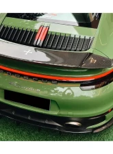 Carbonado FGCF SD-Sport Design Rear Lip Porsche 911 992 2019-2023                                     - FGCF9327SDOEM-RD - Image 13