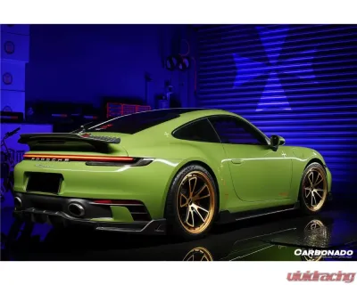 Carbonado FGCF SD-Sport Design Rear Lip Porsche 911 992 2019-2023 - FGCF9327SDOEM-RD