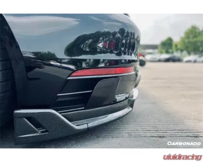 Carbonado FGCF SD-Sport Design Rear Lip Porsche 911 992 2019-2023 - FGCF9327SDOEM-RD