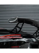 CARBONADO Carbonado CFRP BKSS Style Wing for Porsche 991 Carrera Convertible 2011-2019                                     - CF9330BKSS-W - Image 2
