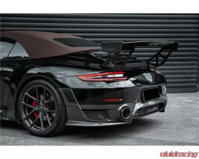 CARBONADO Carbonado CFRP BKSS Style Wing for Porsche 991 Carrera Convertible 2011-2019 - CF9330BKSS-W