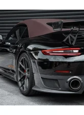 CARBONADO Carbonado CFRP BKSS Style Wing for Porsche 991 Carrera Convertible 2011-2019                                     - CF9330BKSS-W - Image 4