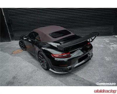 CARBONADO Carbonado CFRP BKSS Style Wing for Porsche 991 Carrera Convertible 2011-2019 - CF9330BKSS-W