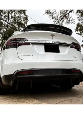 Carbonado CFRP RZS Style Rear Diffuser Tesla X SUV 2019-2021                                     - CF9402RZS-2.RD - Image 13