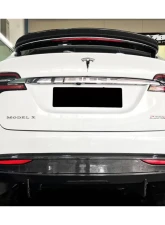 Carbonado CFRP RZS Style Rear Diffuser Tesla X SUV 2019-2021                                     - CF9402RZS-2.RD - Image 15