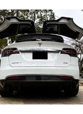 Carbonado CFRP RZS Style Rear Diffuser Tesla X SUV 2019-2021                                     - CF9402RZS-2.RD - Image 16