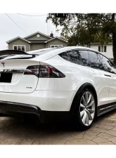 Carbonado CFRP RZS Style Rear Diffuser Tesla X SUV 2019-2021                                     - CF9402RZS-2.RD - Image 19