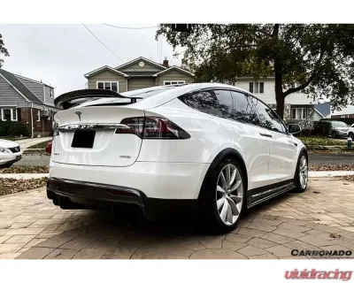 Carbonado CFRP RZS Style Rear Diffuser Tesla X SUV 2019-2021 - CF9402RZS-2.RD