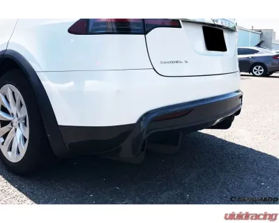 Carbonado CFRP RZS Style Rear Diffuser Tesla X SUV 2019-2021 - CF9402RZS-2.RD