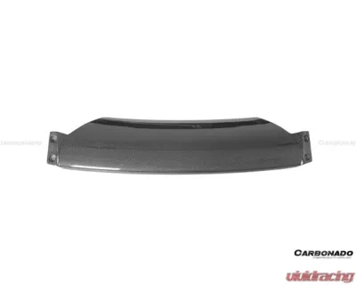 Carbonado FGCF OEM Style Front Bumper Low Center Chin Splitter Ferrari 488 Pista 2018-2022 - FGCF9503OEPST-CFL
