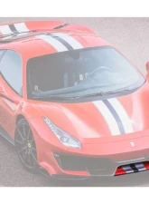 Carbonado FGCF OEM Style Front Bumper Low Center Chin Splitter Ferrari 488 Pista 2018-2022                                     - FGCF9503OEPST-CFL - Image 7